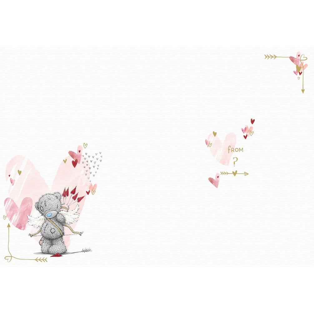 Secret Admirer Me to You Bear Valentine's Day Card Extra Image 1